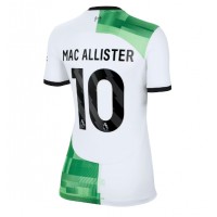 Billiga Liverpool Alexis Mac Allister #10 Borta fotbollskläder Dam 2023-24 Kortärmad